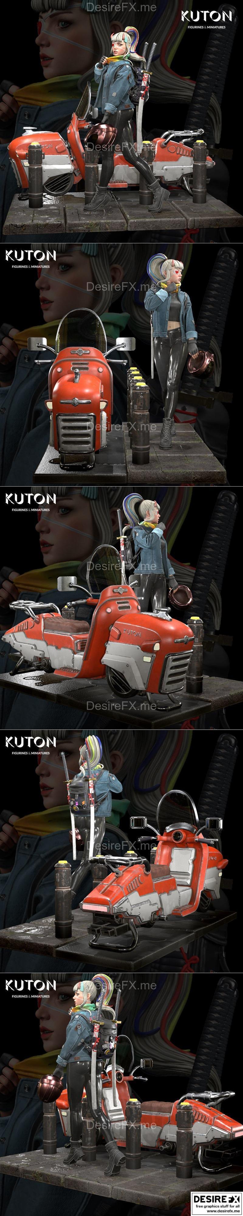 Kukii Kuton 3D打印模型|Kukii – Kuton – 3D Print Model STL