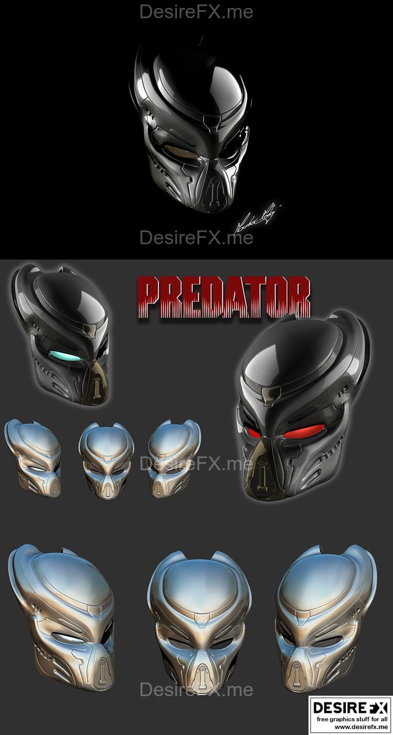 掠食者面罩 - 3D打印模型|Predator biomask – 3D Print Model STL