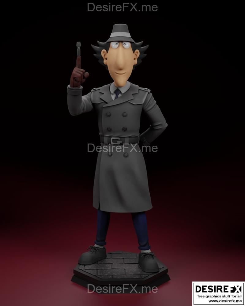 Inspector Gadget 3D打印模型|Inspector Gadget – 3D Print Model STL
