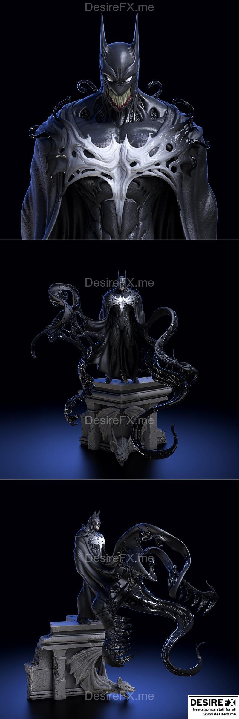 蝙蝠侠 Venom 3D打印模型|Batman Venom – 3D Print Model STL