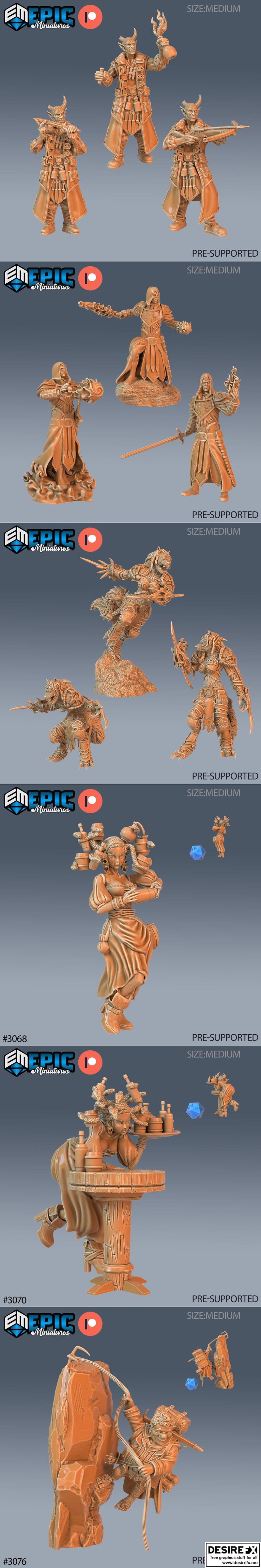 史诗迷你模型——晨曦酒馆——3D打印模型|Epic Miniatures – Sunrise Tavern – 3D Print Model STL