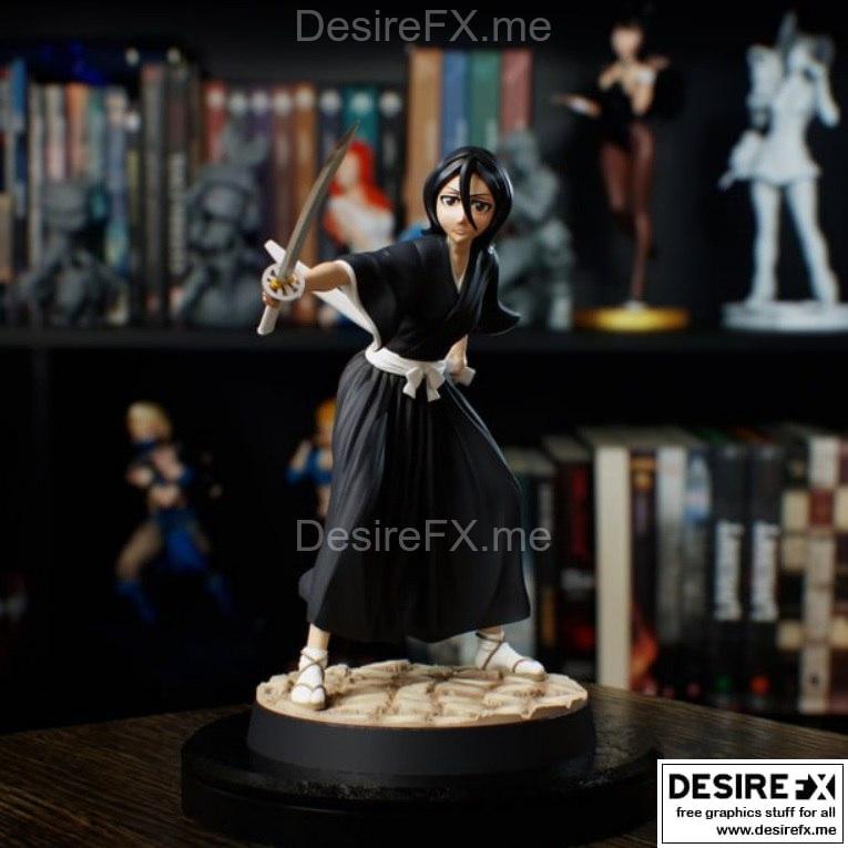 Rukia 3D打印模型|Rukia – 3D Print Model STL