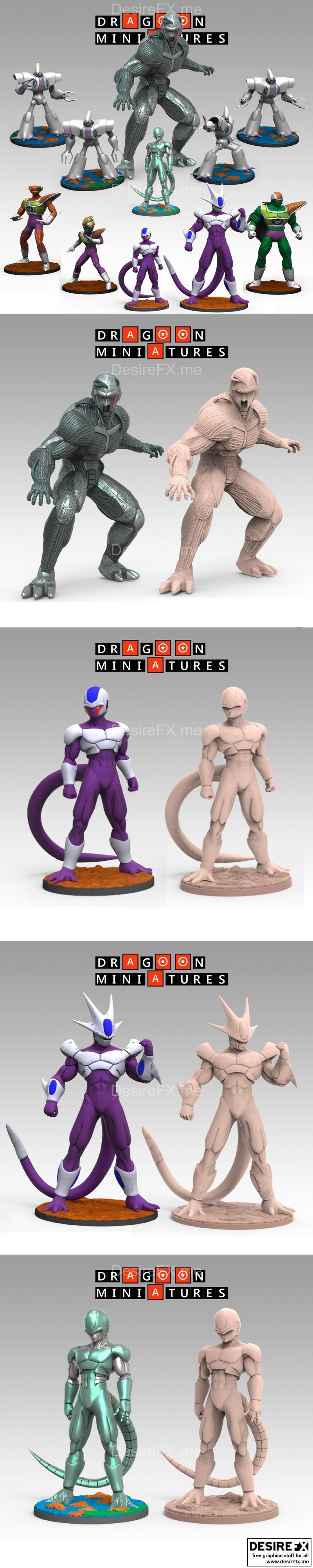 Dragoon迷你模型 - 2023年第四季度 - 3D打印可打印模型|Dragoon Miniatures – Term 9 – April 2023 – 3D Print Model STL