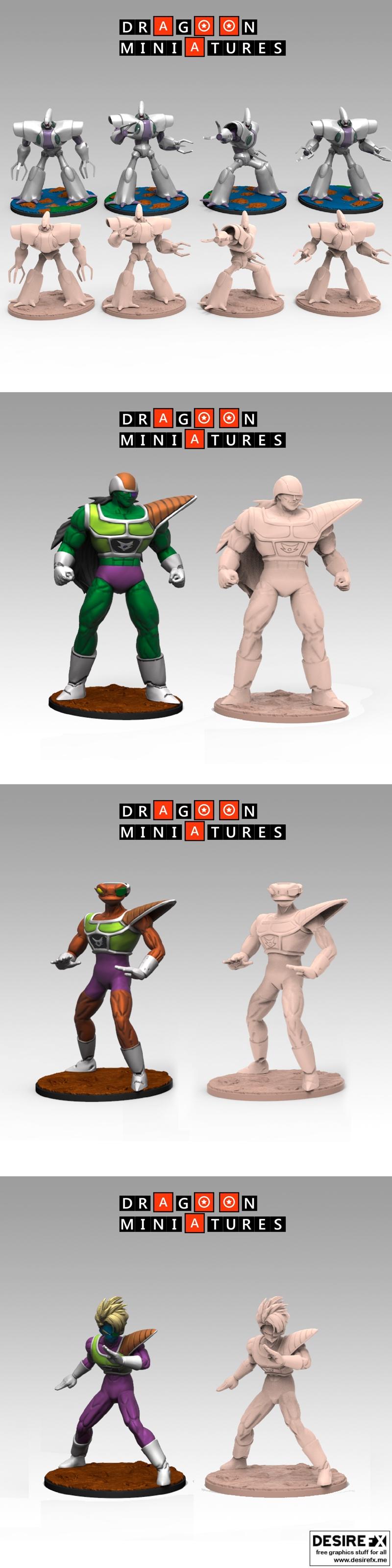 Dragoon迷你模型 - 2023年第四季度 - 3D打印可打印模型|Dragoon Miniatures – Term 9 – April 2023 – 3D Print Model STL