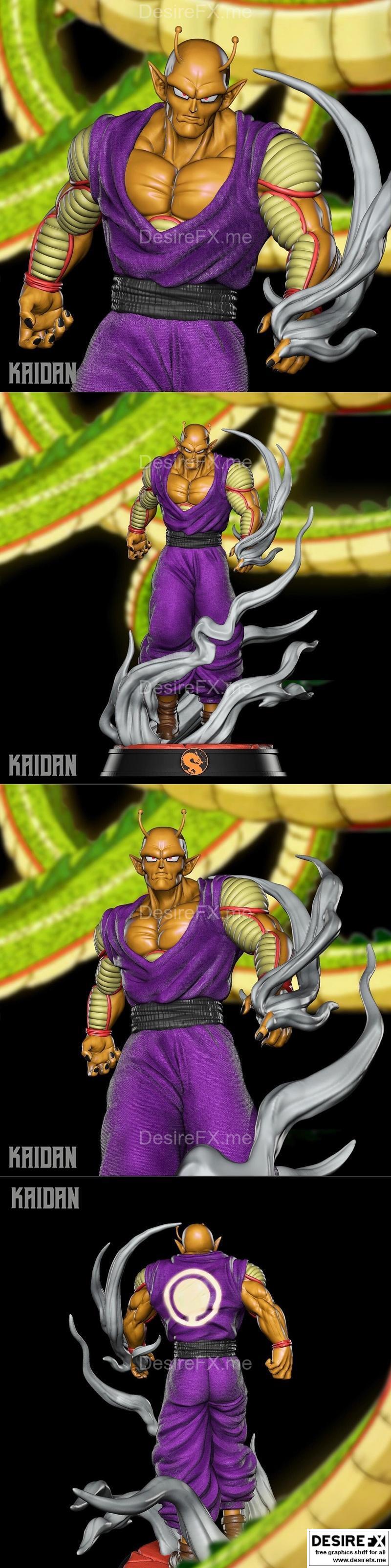 橙色小精灵 - 3D打印模型|Orange Piccolo – 3D Print Model STL