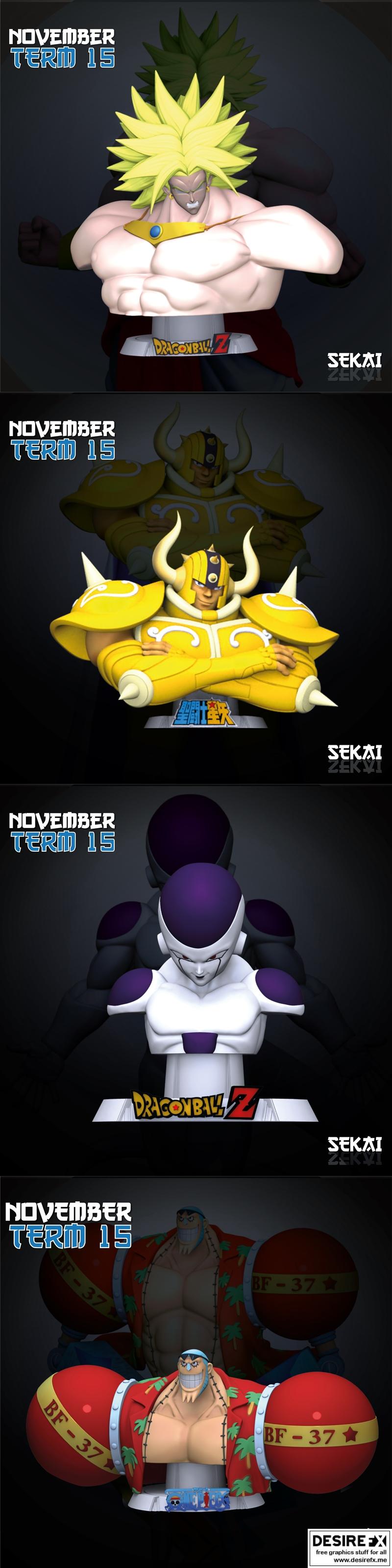 赛博世界 第15期 11月 3D打印模型 STL|Sekai – Term 15 November 2022 – 3D Print Model STL