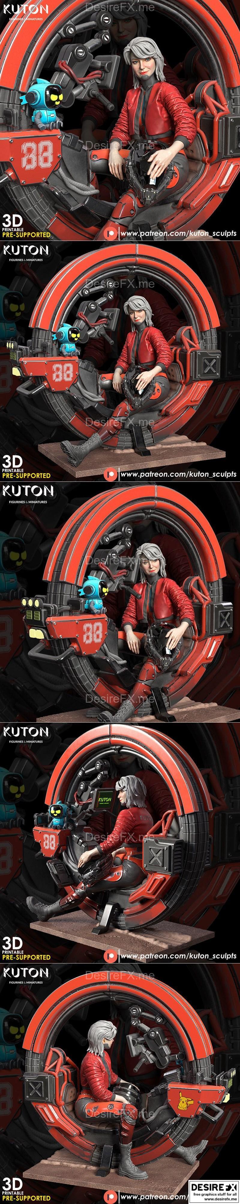 Finnick kuton 3D打印模型|Finnick – Kuton – 3D Print Model STL