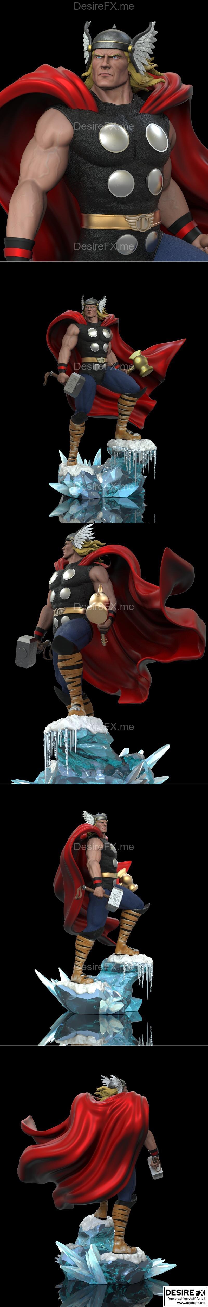 阿斯加德之锤 3D打印模型 STL|Thor – Adolfo Sepuveda – 3D Print Model STL