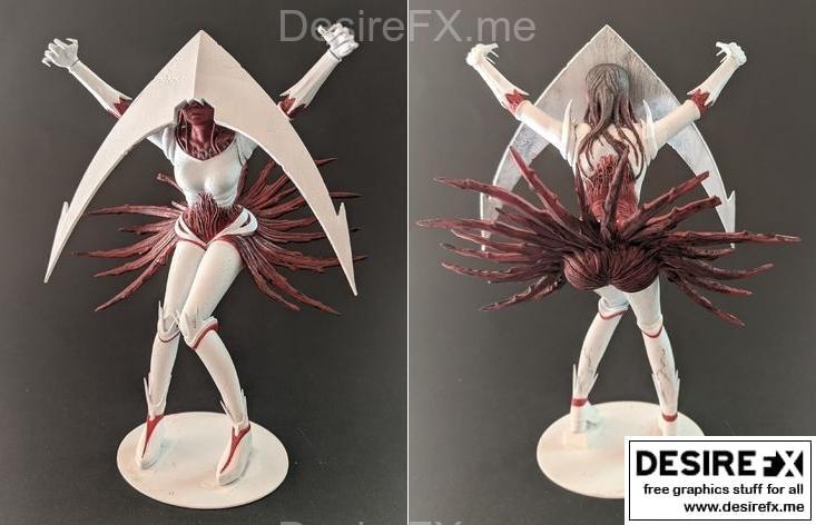 Elesh Norn 3D打印模型|Elesh Norn human-like version – 3D Print Model STL