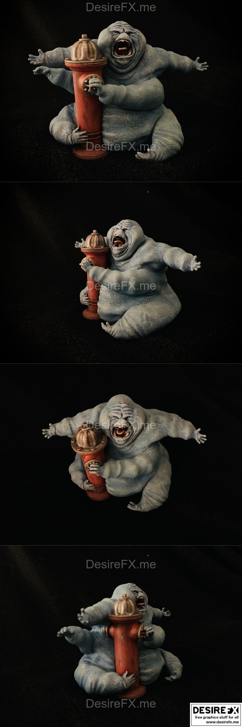 鬼影实录中的食肉者 3D打印模型|Muncher from Ghostbusters – 3D Print Model STL