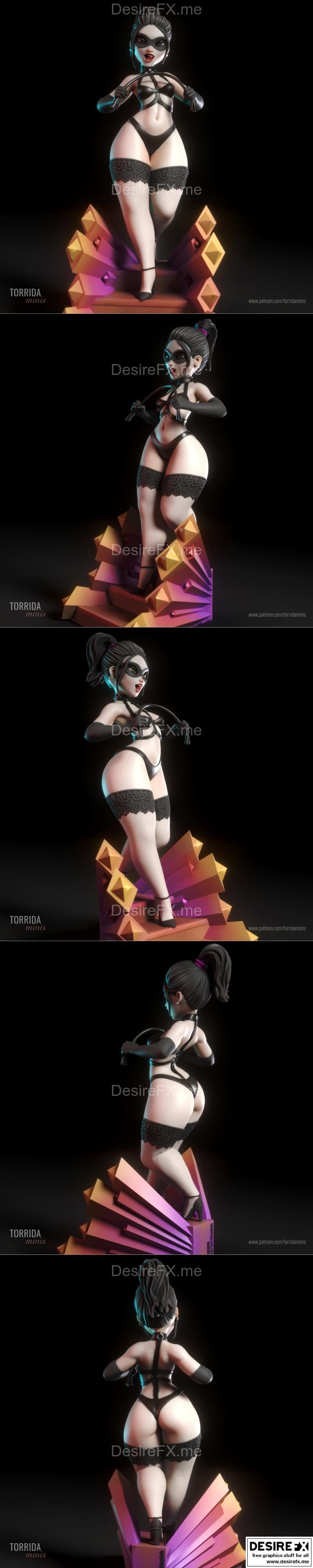 Auntie 2 3D打印迷你模型|Auntie 2 – Torrida Minis – 3D Print Model STL