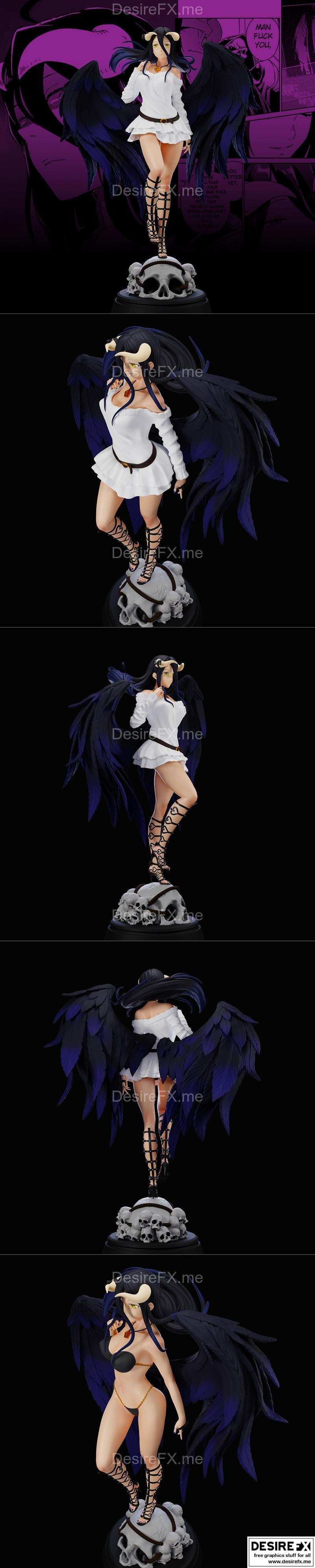 阿尔法过境者 3D打印模型|Albedo Overlord – 3D Print Model STL