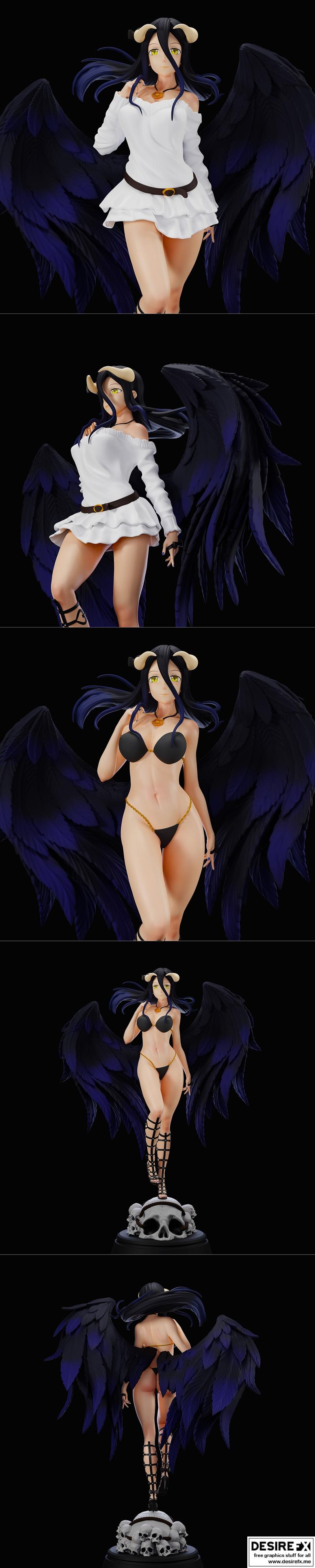 阿尔法过境者 3D打印模型|Albedo Overlord – 3D Print Model STL
