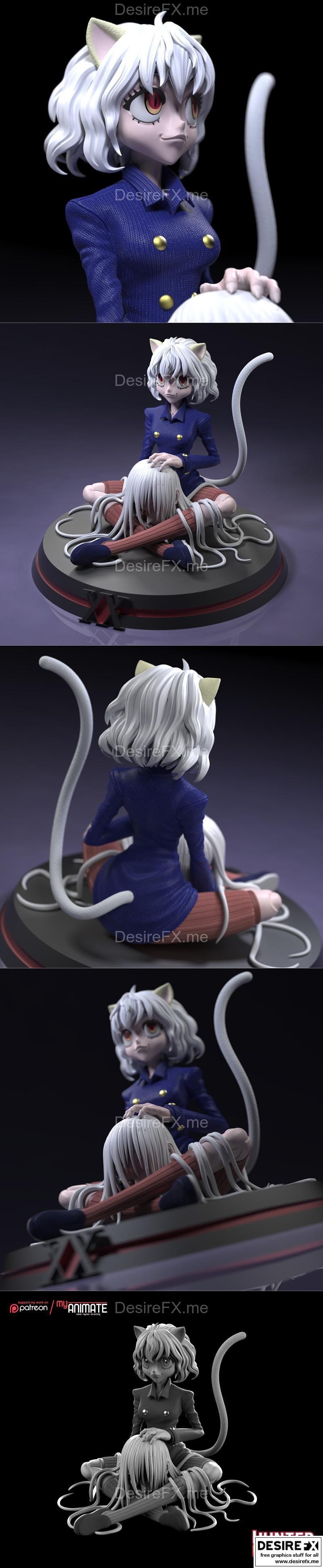 Neferpitou 3D打印模型|Neferpitou – 3D Print Model STL