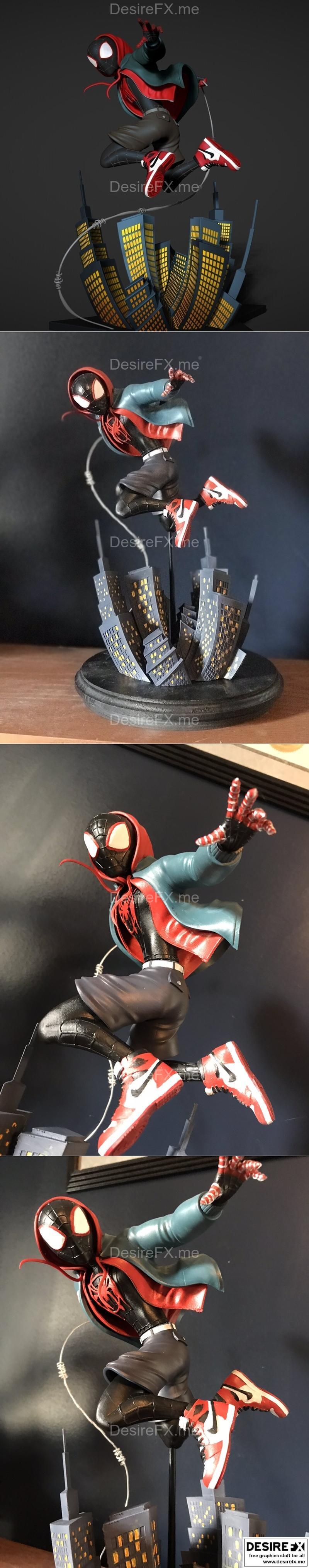 米勒·莫瑞斯 3D打印模型|Miles Morales – 3D Print Model STL