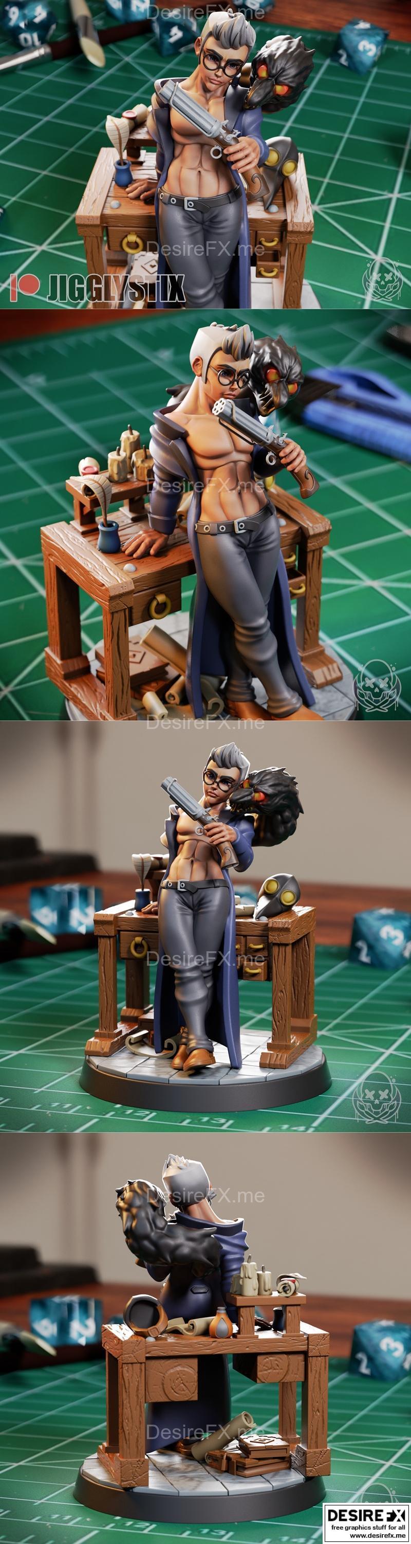 Perry - Jigglystix - 3D打印模型|Perry – Jigglystix – 3D Print Model STL