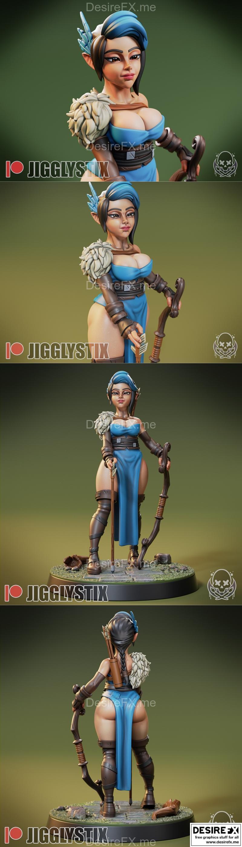 Vyx - Jigglystix - 3D打印模型|Vyx – Jigglystix – 3D Print Model STL