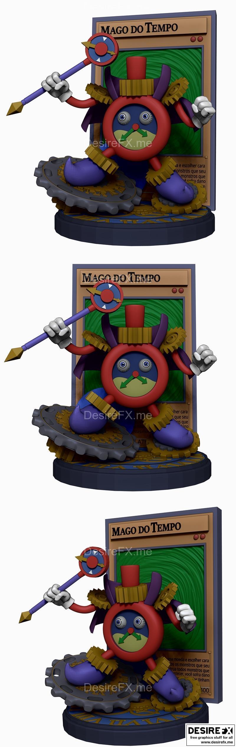 时光魔导体 3D打印模型|Mago Del Tiempo – 3D Print Model STL