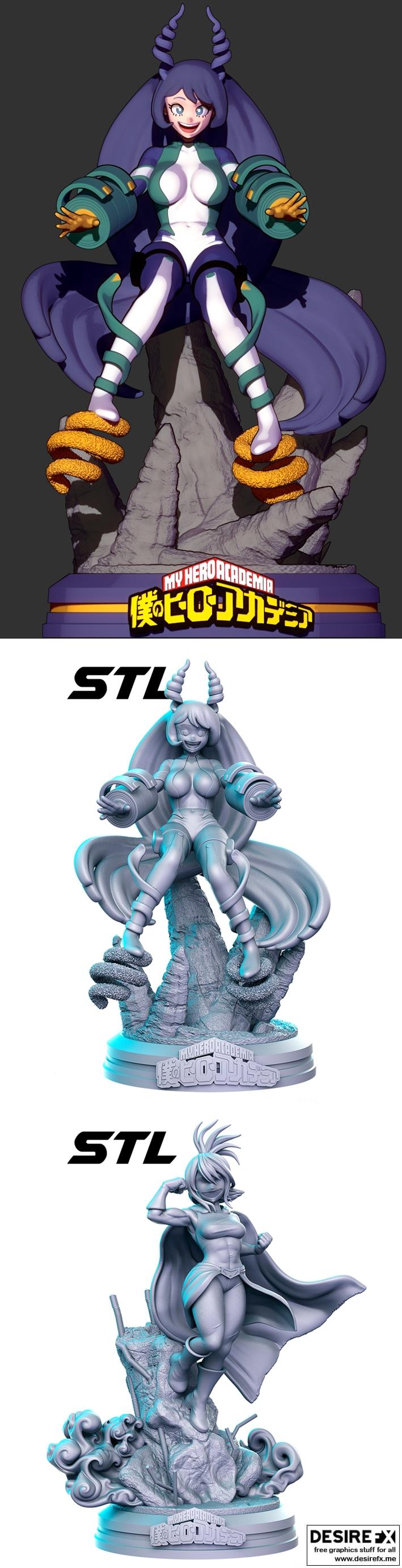 地下密室插画师 April 2023 3D打印模型|Dungeon Pin-ups April 2023 – 3D Print Model STL