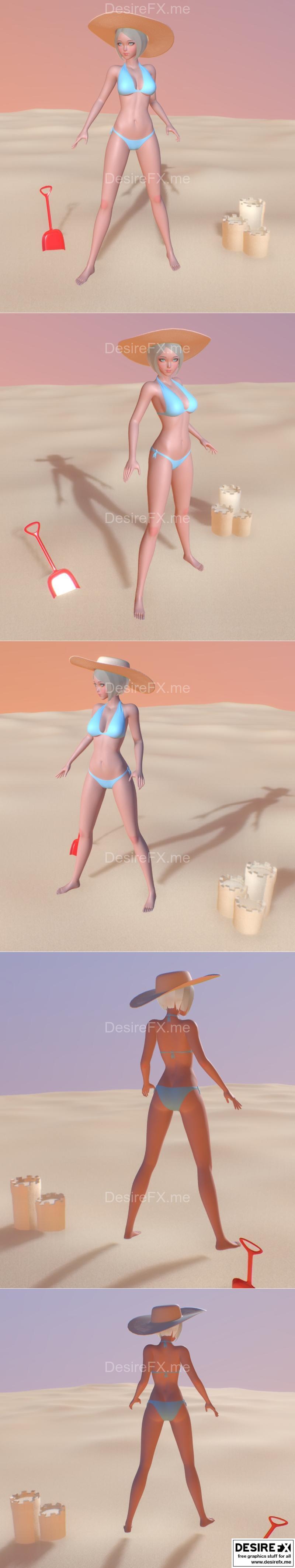 Akira 夏季限定 3D打印模型|Akira Ready for Summer – 3D Print Model STL