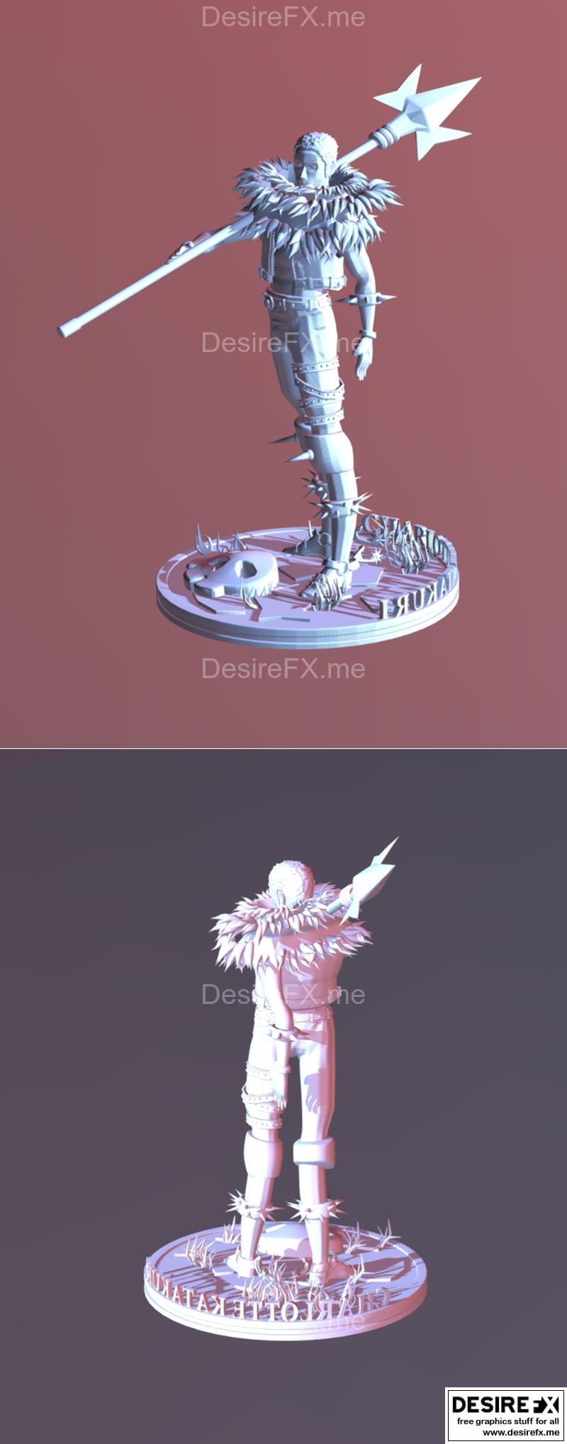 Katakuri pose2 3D打印模型|Katakuri pose2 – 3D Print Model STL