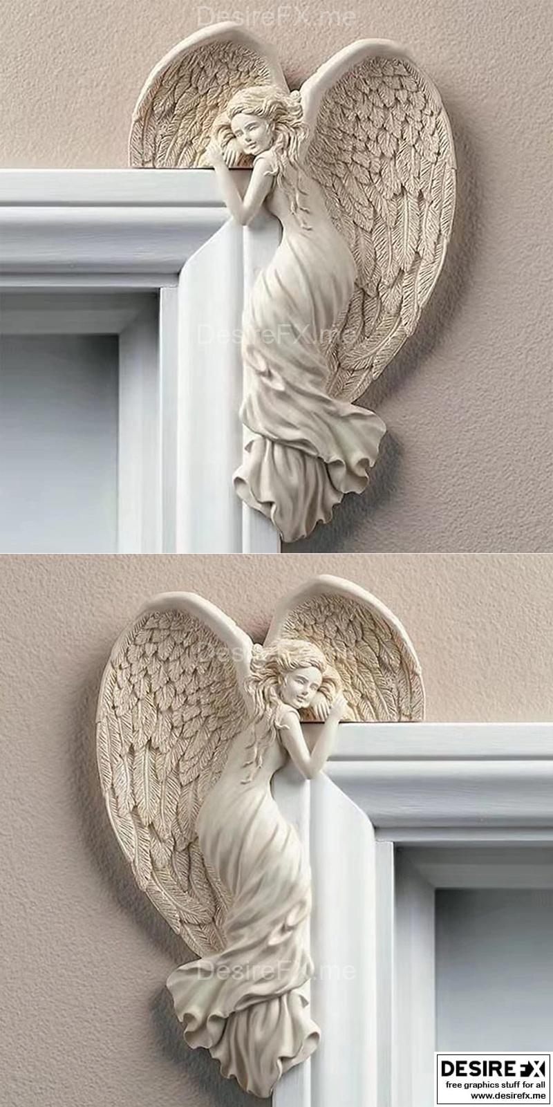 门框天使——3D打印模型|Door Frame Angel – 3D Print Model STL