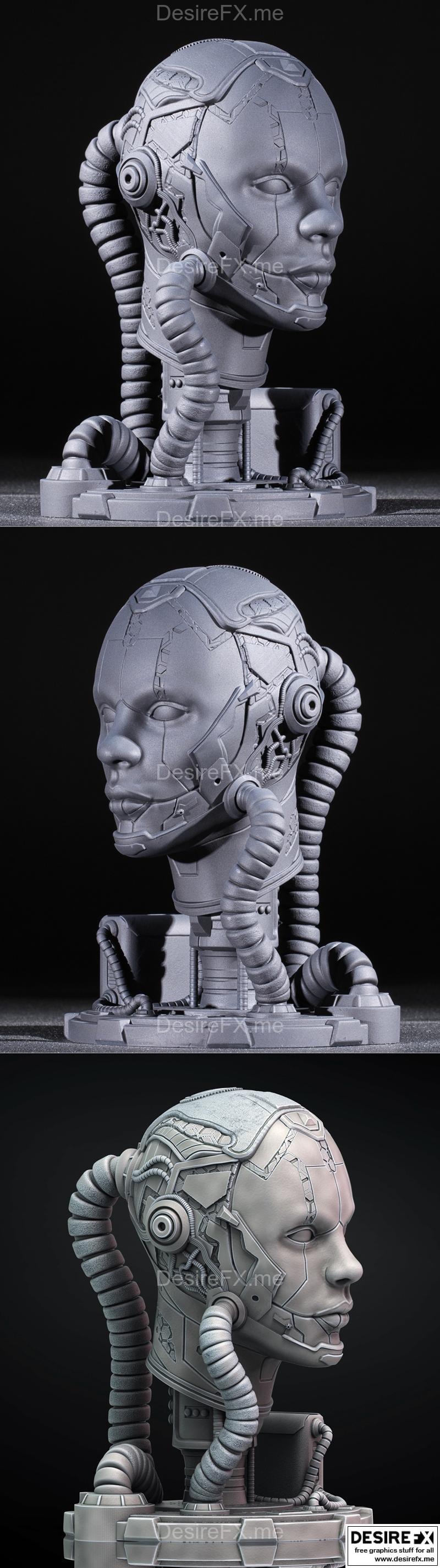 赛博格 3D打印模型|Cyborg – 3D Print Model STL