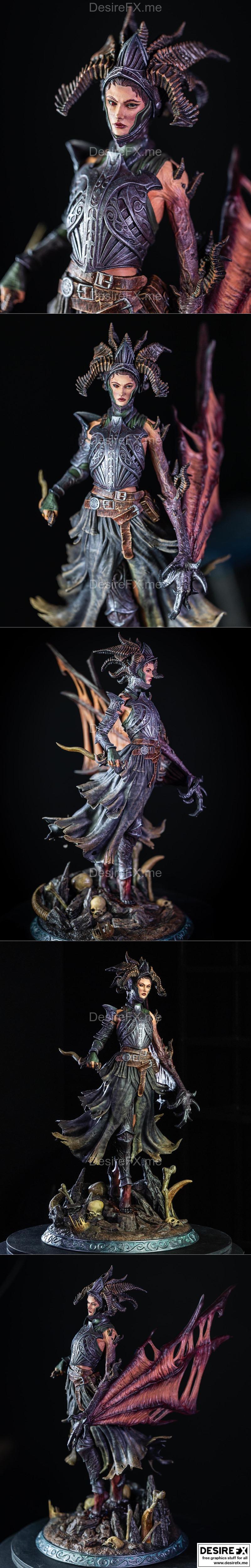 Grisara雕像 3D打印模型|Grisara Statue – 3D Print Model STL