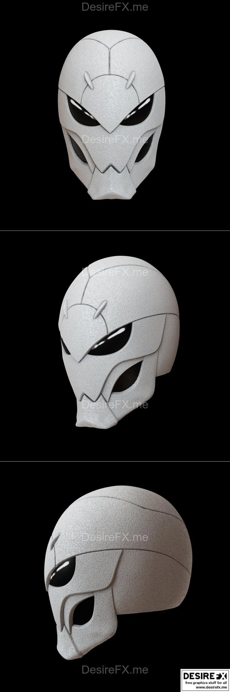 毒液蜘蛛侠面具 3D打印模型|Poison Spiderman Mask – 3D Print Model STL