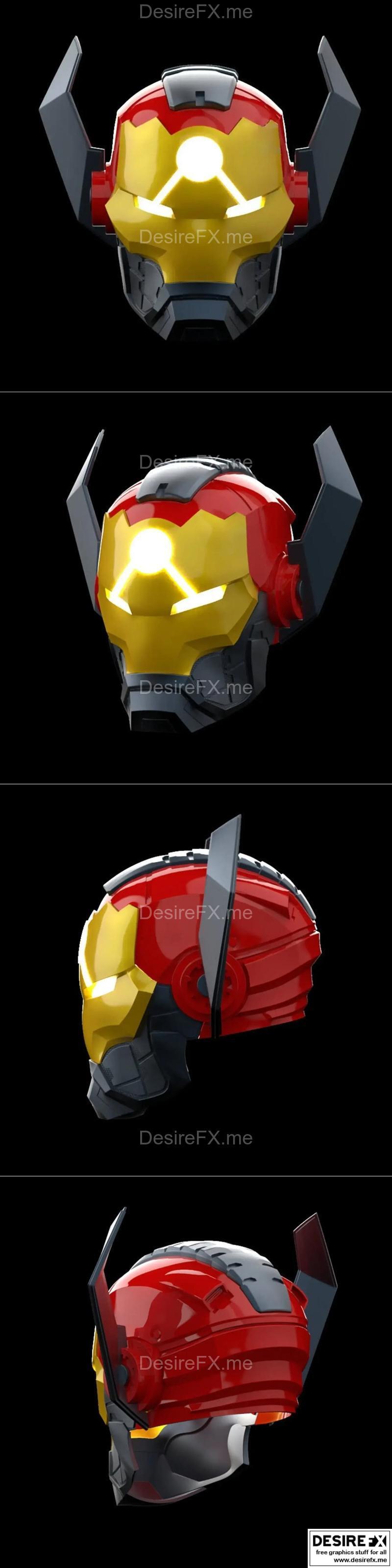 星空锤头粉碎者——3D打印模型|Celestial Hulk Buster – 3D Print Model STL