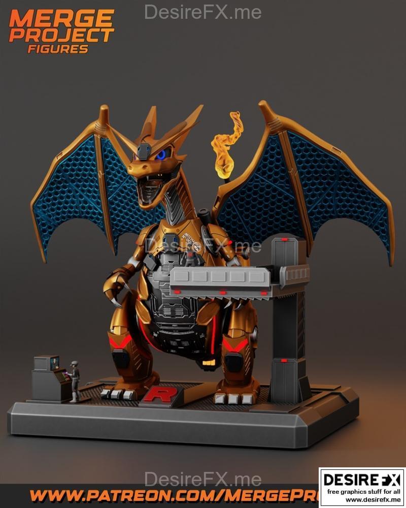 Mechamon - 3D打印模型|Mechamon – 3D Print Model STL