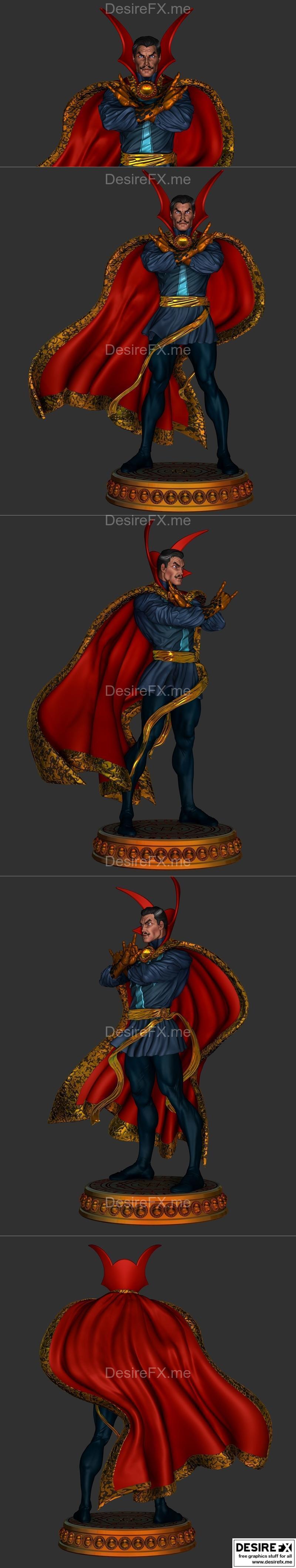奇异博士 3D打印模型|Dr. Strange – 3D Print Model STL