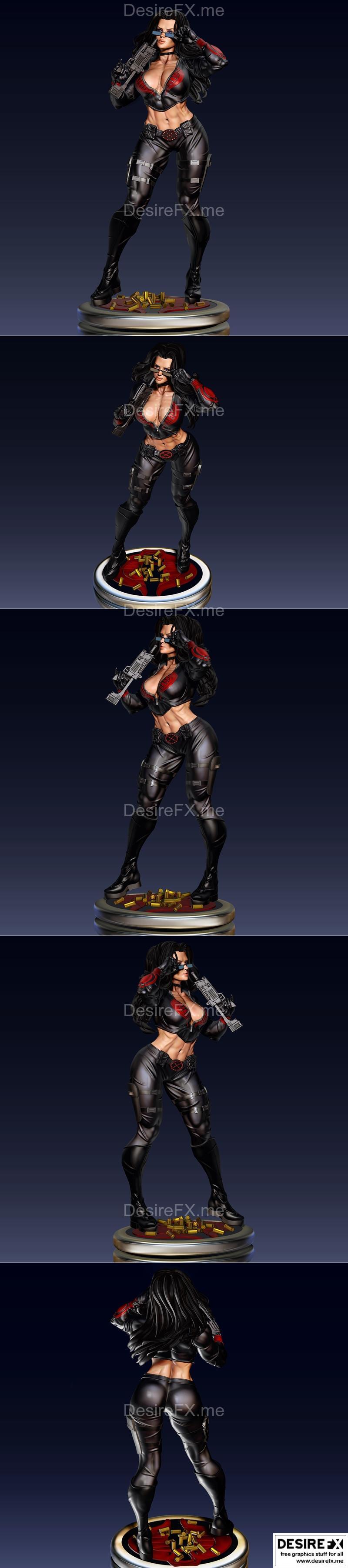 巴龙夫人 3D打印模型|Baroness – 3D Print Model STL