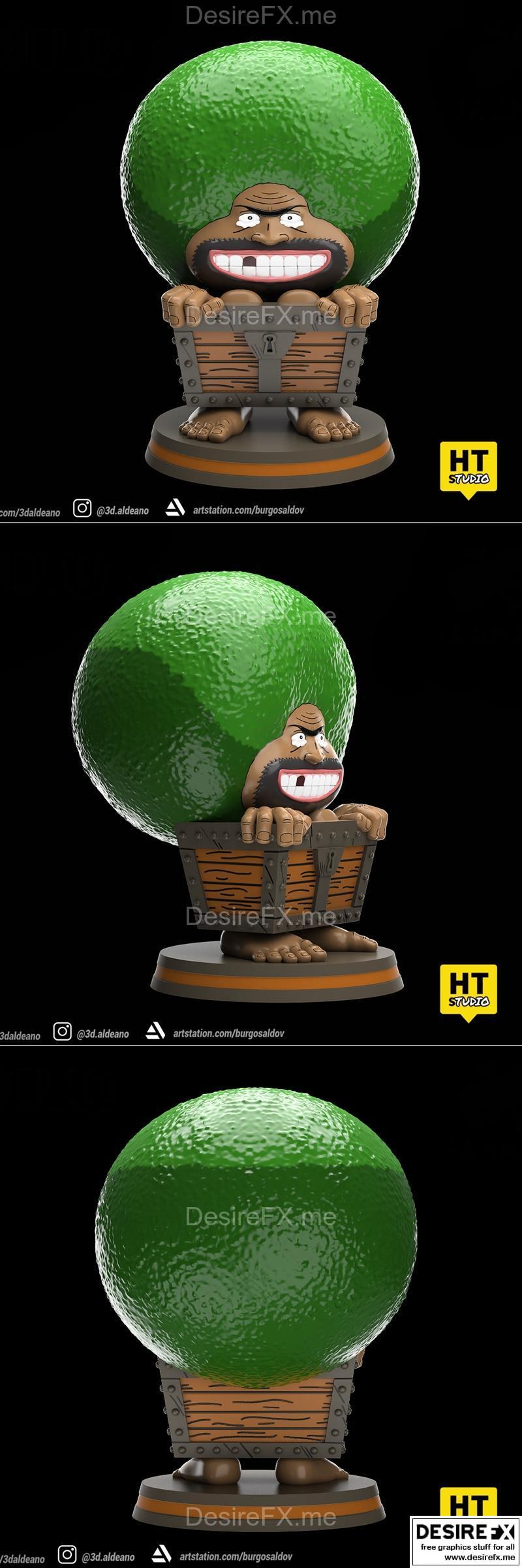 One Piece 3D打印模型|Gaimon One Piece – 3D Print Model STL