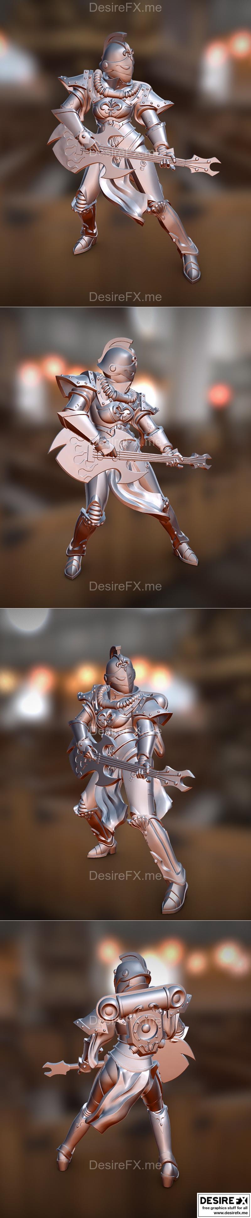 Patreon会员奖励 - 3D打印模型 - 动漫游戏角色STL文件|Patreon Loyalty Reward – 3D Print Model STL