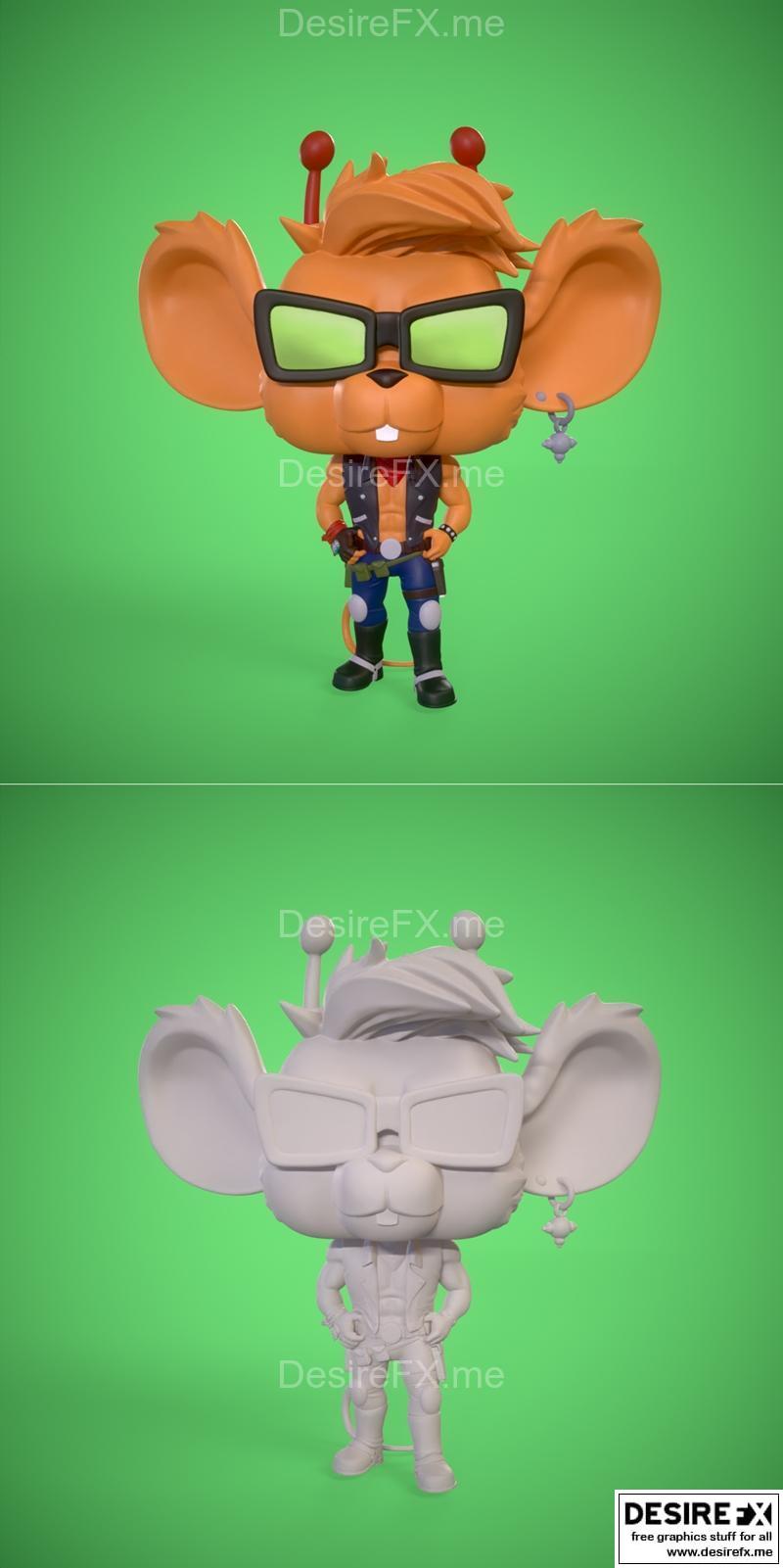 Throttle 3D打印模型 STL|Throttle Funko – 3D Print Model STL