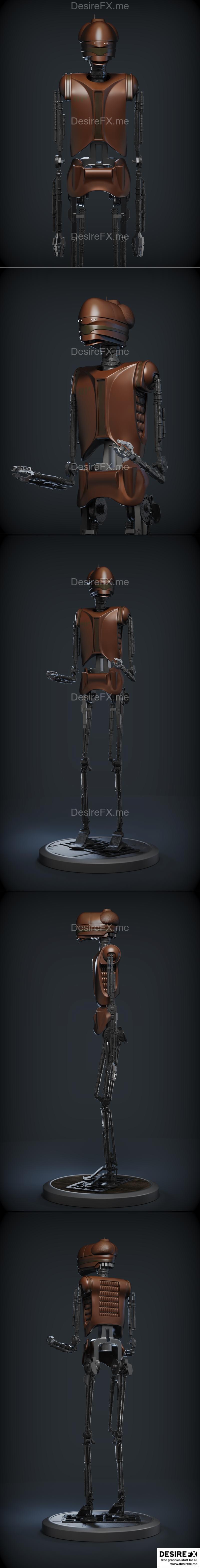 EV-9D9 – 3D打印模型：赛博朋克战甲设计|EV-9D9 – 3D Print Model STL