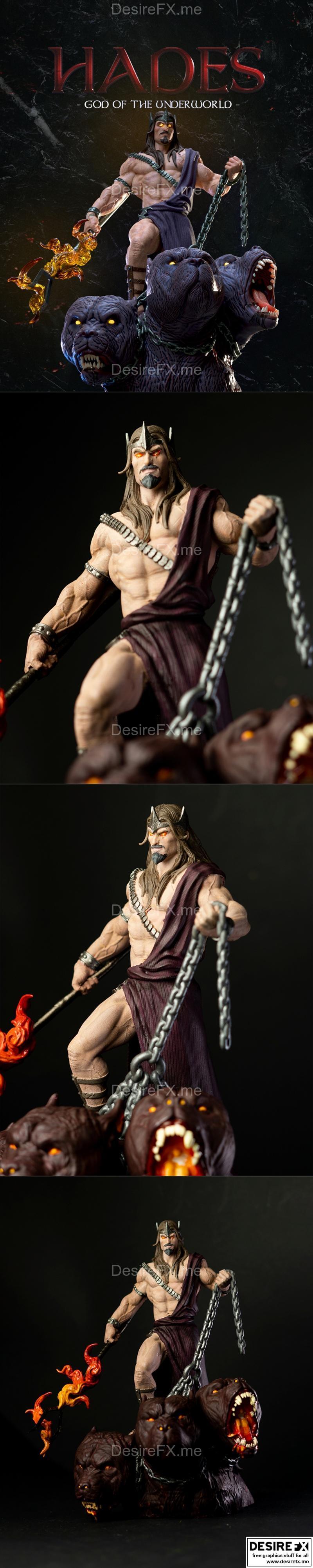 哈迪斯，冥界之神——3D打印模型|Hades, God of The Underworld – 3D Print Model STL