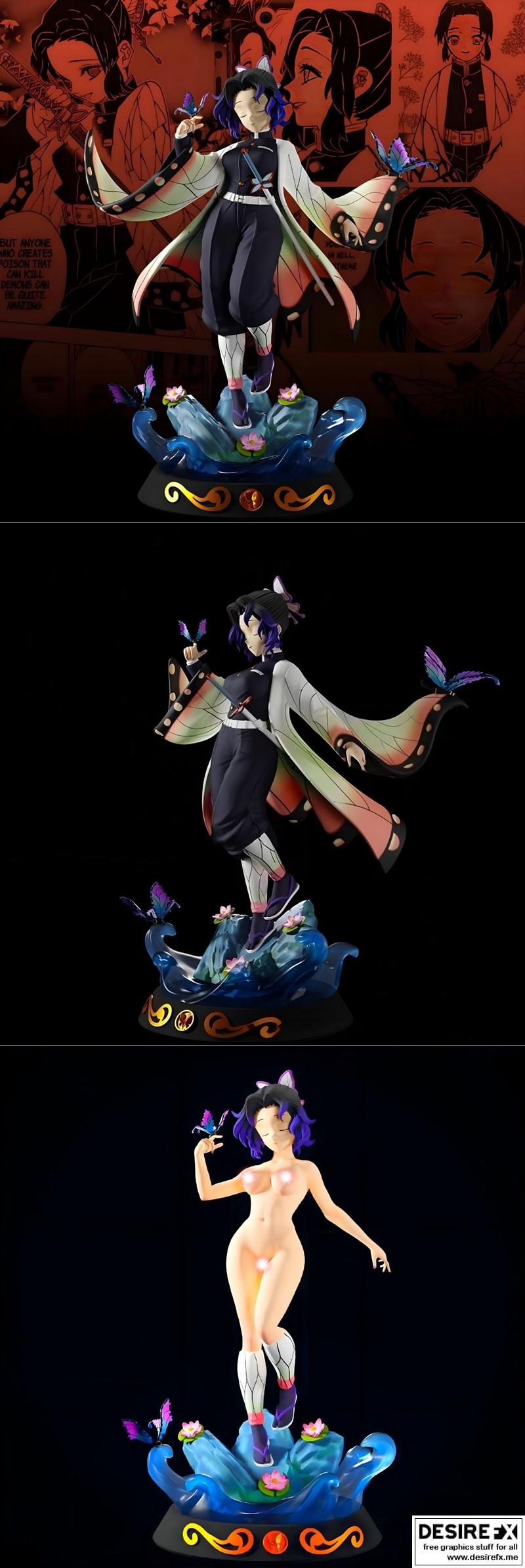 Shinobu 3D打印模型|Shinobu – 3D Print Model STL