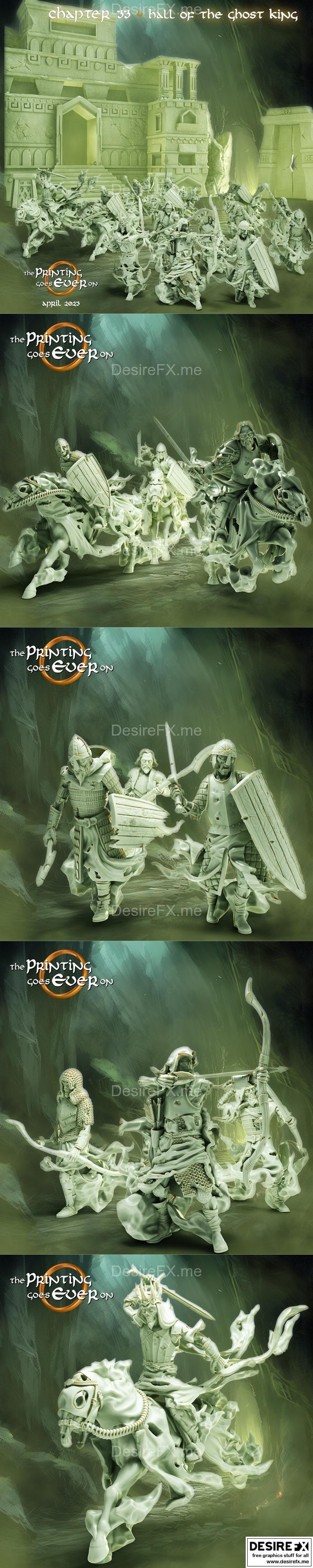 3D打印模型：鬼王殿|The Printing Goes Ever On – Chapter 33 – Hall of the Ghost King – 3D Print Model STL