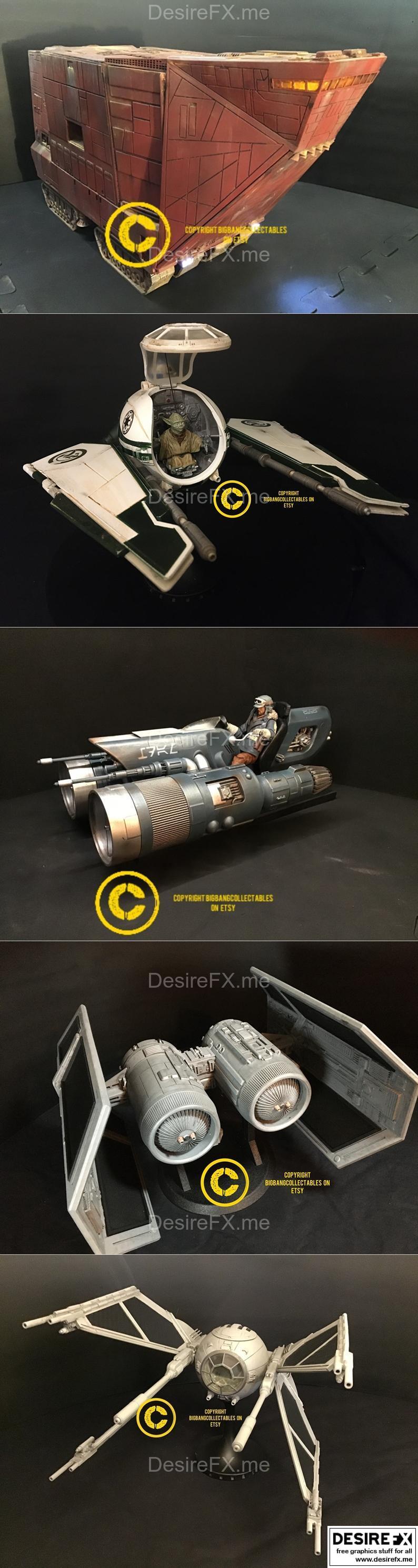 BigBangCollectibles 3D打印模型包：动漫游戏角色收藏套装|BigBangCollectibles Pack – 3D Print Model STL