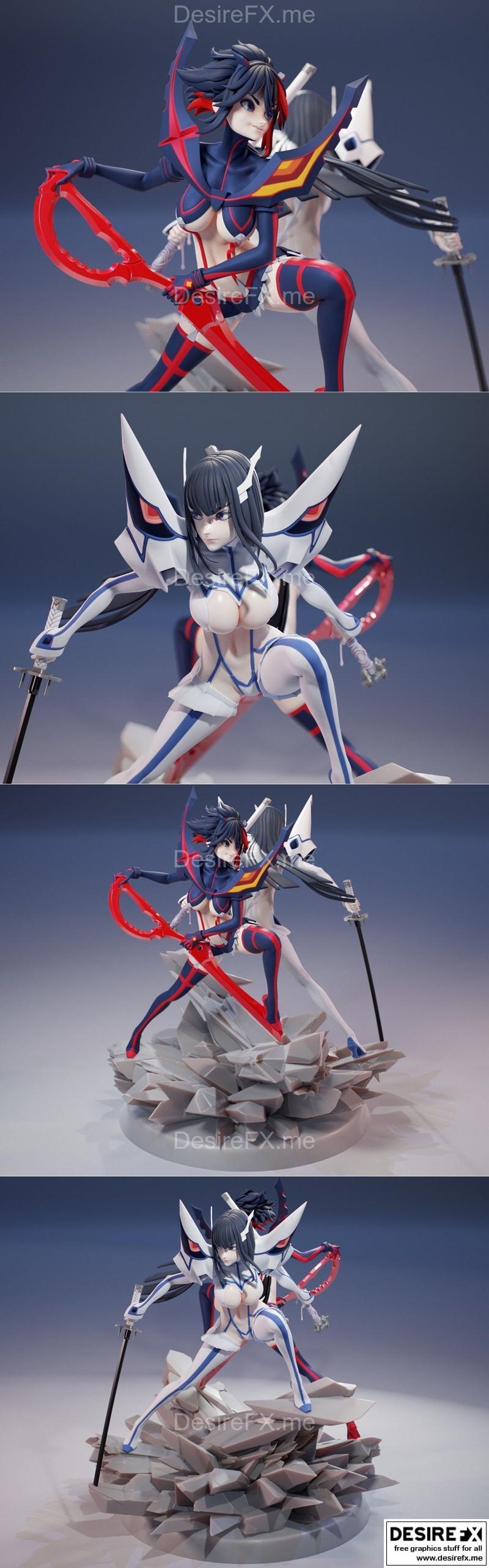 杀戮尖塔 3D打印模型|Kill la Kill – 3D Print Model STL