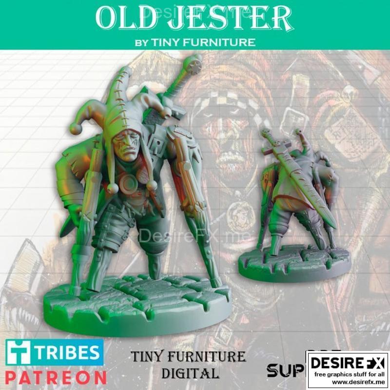 老顽童——3D打印模型|Old Jester – 3D Print Model STL