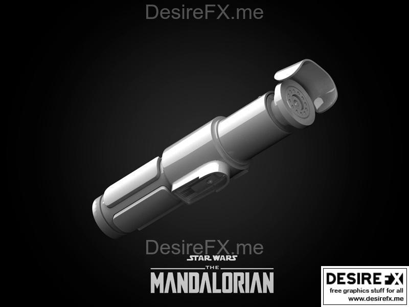 尤达光剑——3D打印模型|Yoda Lightsaber – 3D Print Model STL