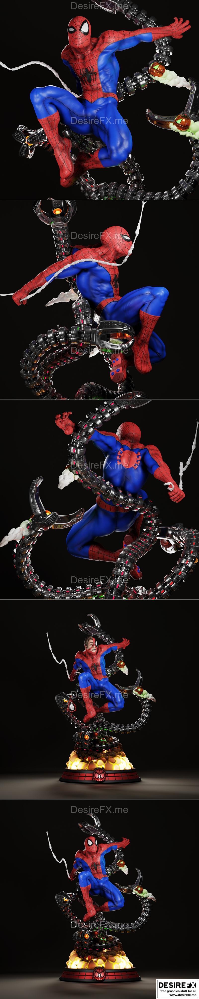 蜘蛛侠 3D打印模型|Spiderman – Fan Art – 3D Print Model STL