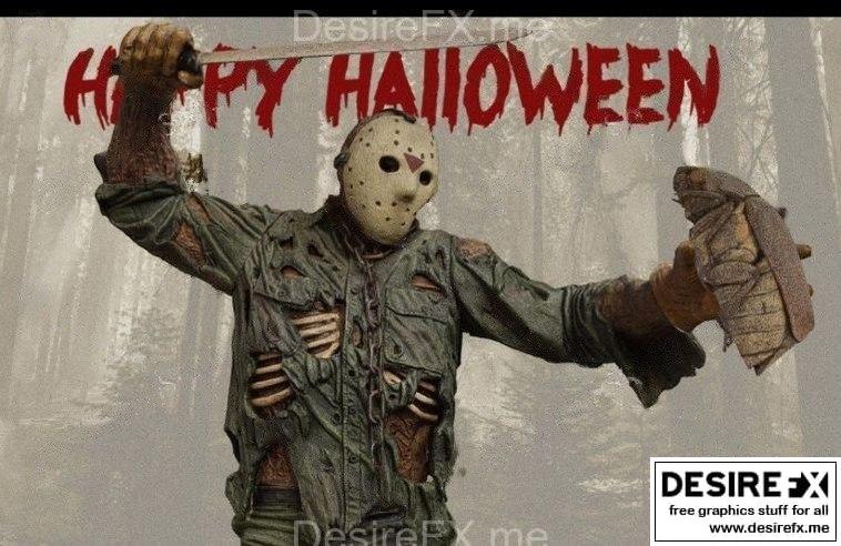 杰森·弗里德里克13号 3D打印模型|Jason friday 13th by Davide Barba – 3D Print Model STL