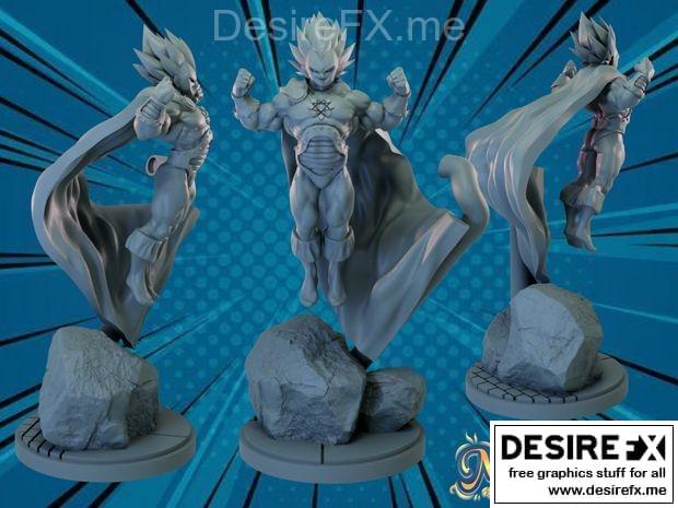 素食者——龙珠——3D打印模型|Vegetarion – Dragon Ball – 3D Print Model STL