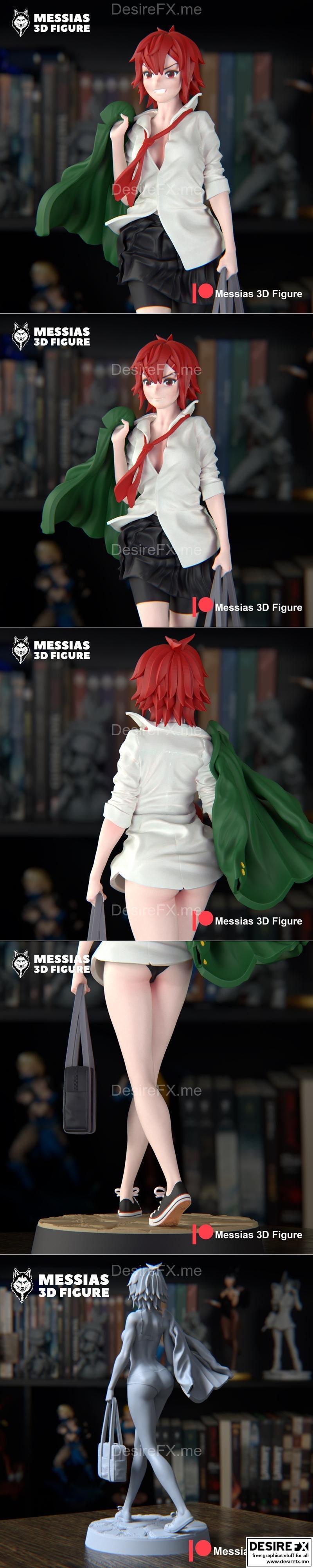 Tomo Chan 3D打印模型|Tomo Chan – 3D Print Model STL