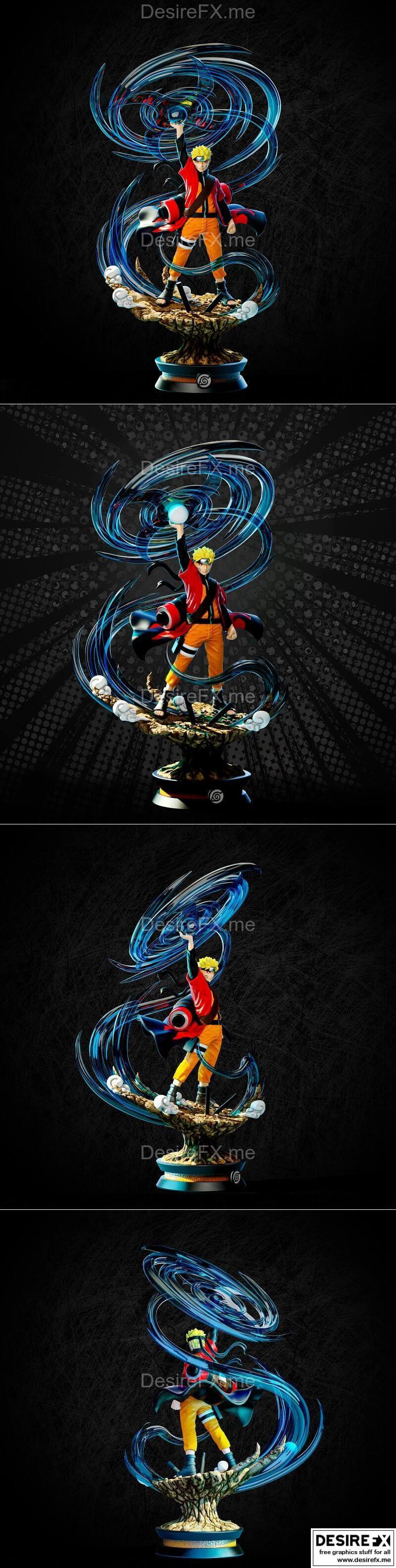 火影忍者 木叶村忍者 3D打印模型|Naruto Sage mod – 3D Print Model STL