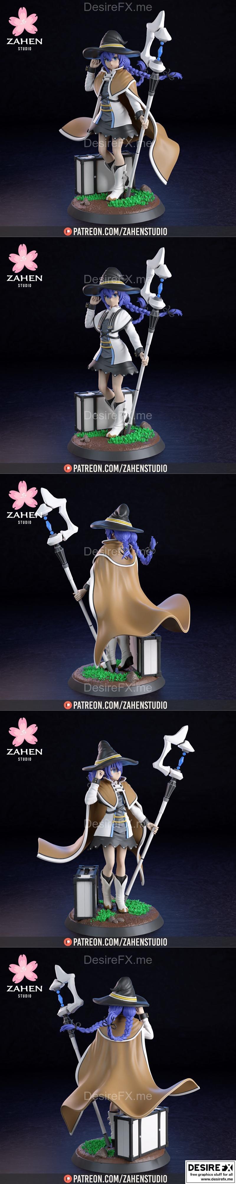 Roxy Migurdia 3D打印模型|Roxy Migurdia (Jobless Reincarnation) – Zahen Studio – 3D Print Model STL